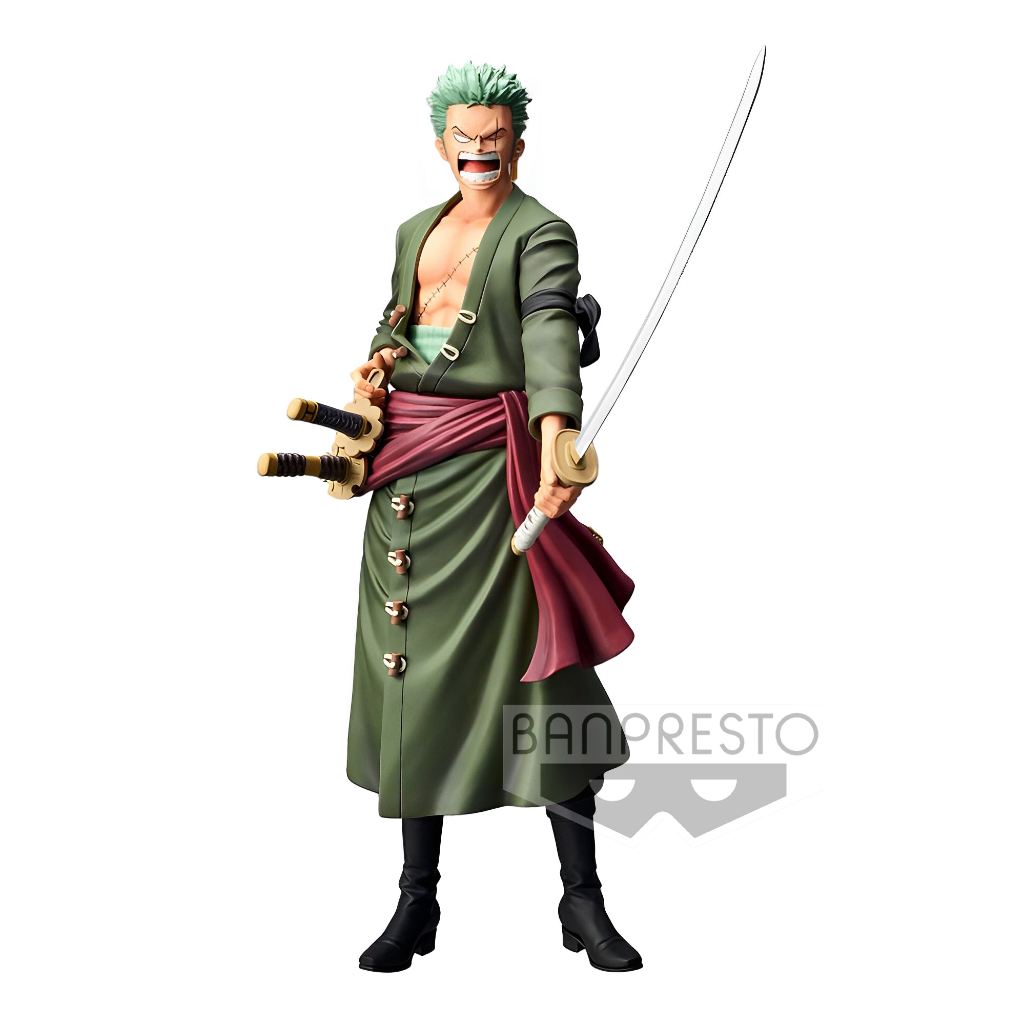 One Piece Figure - Roronoa Zoro Grandista Nero