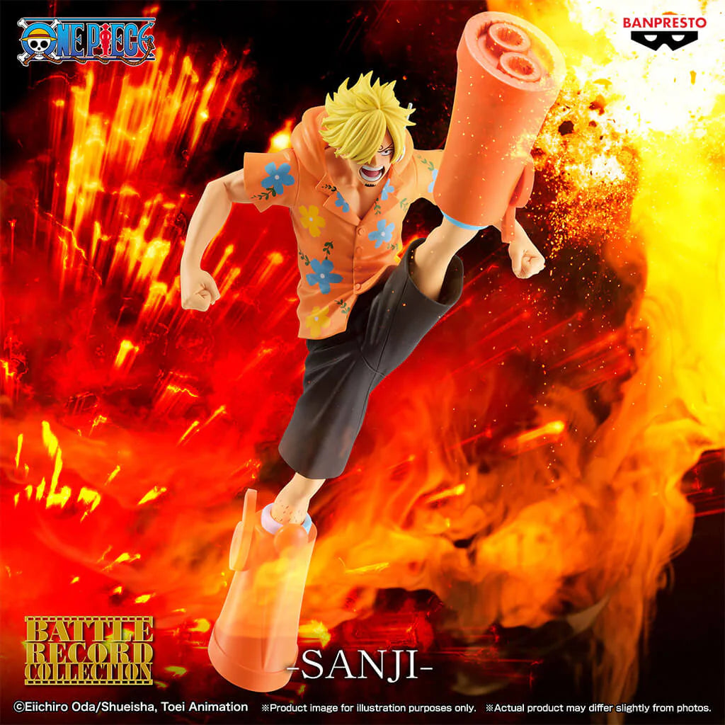 Figurine One Piece - Sanji Battle Record Collection