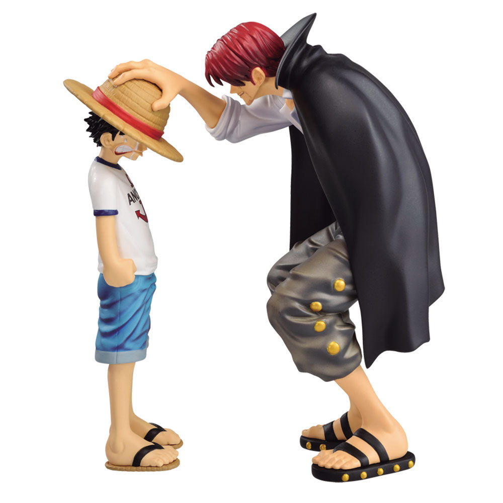 One Piece Figure - Luffy & Shanks Ichiban Kuji Emotional Stories 1