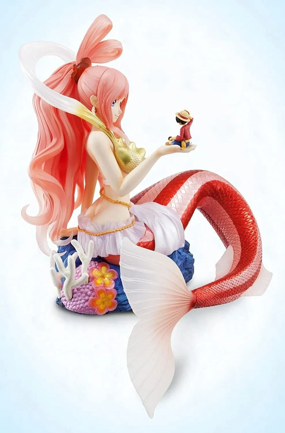 One Piece shirahoshi Luffy megahouse figure