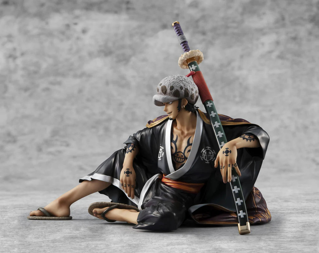 Figurine One Piece - Trafalgar Law P.O.P Megahouse Warriors Alliance