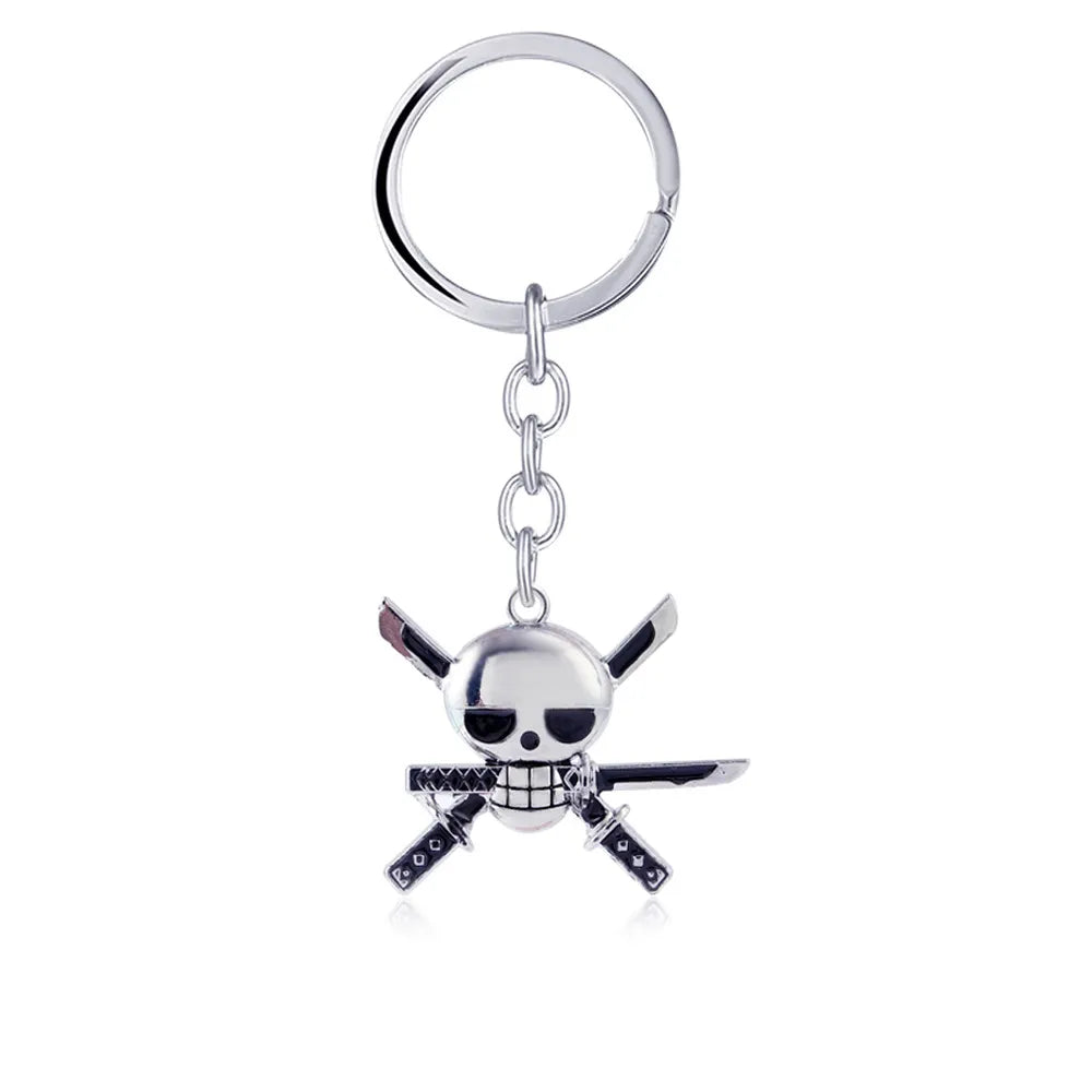 One Piece - Wanted Luffy - Porte clés en métal