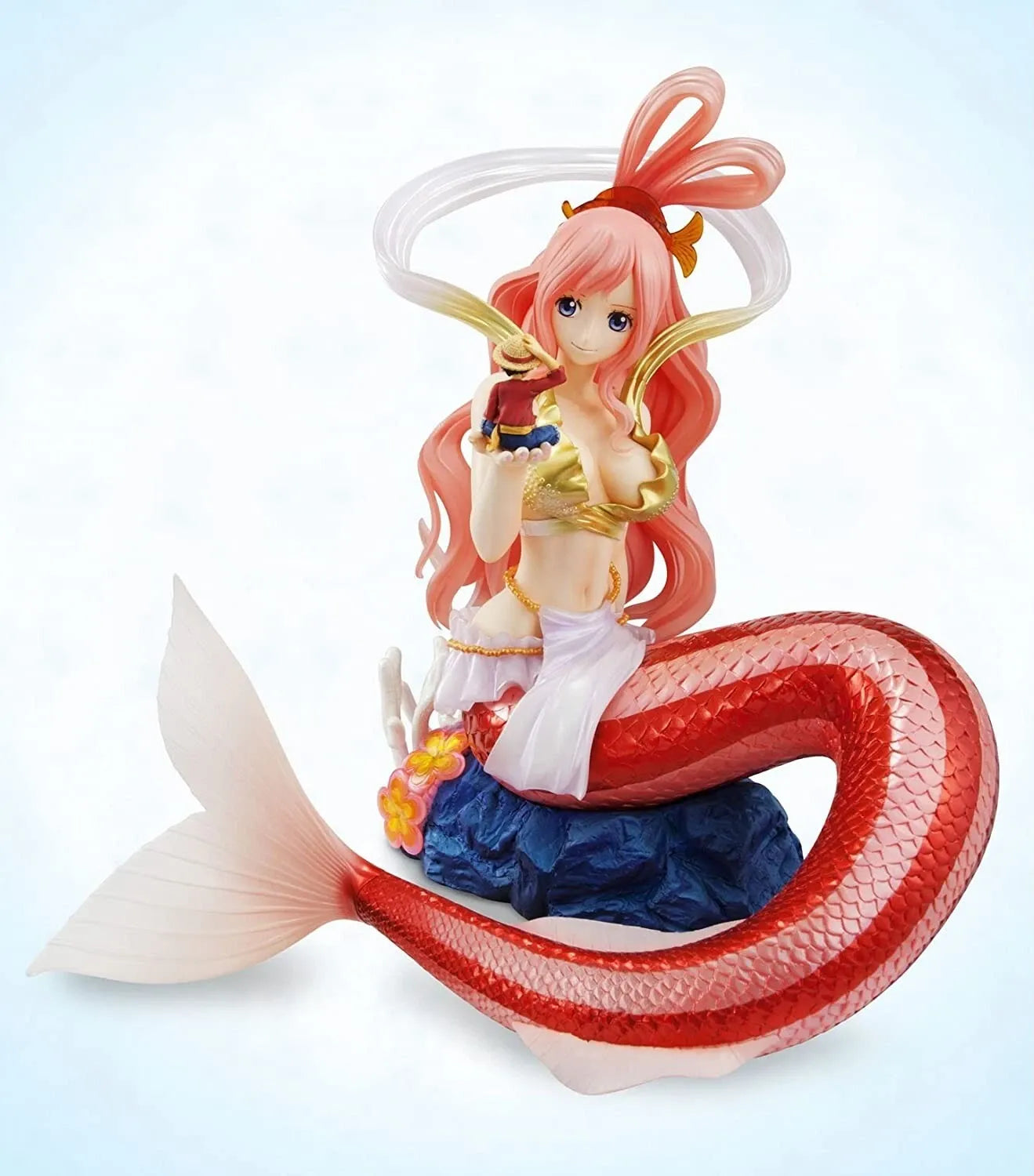 Figurine One Piece - Princesse Shirahoshi & Luffy Sailing Again P.O.P Megahouse