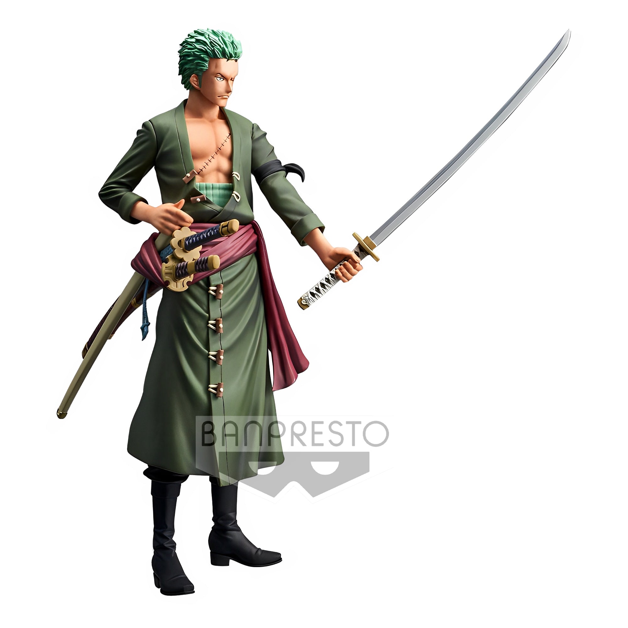 One Piece Figure - Roronoa Zoro Grandista Nero