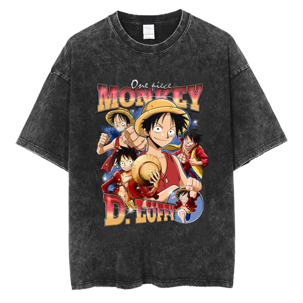 One Piece T Shirt Monkey D. Luffy Adventures Gear5World