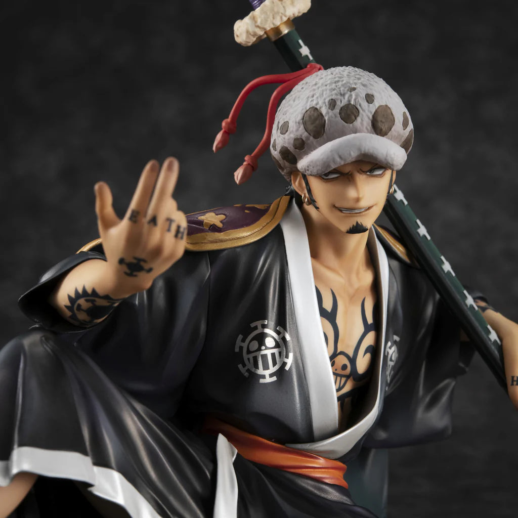 Figurine One Piece - Trafalgar Law P.O.P Megahouse Warriors Alliance