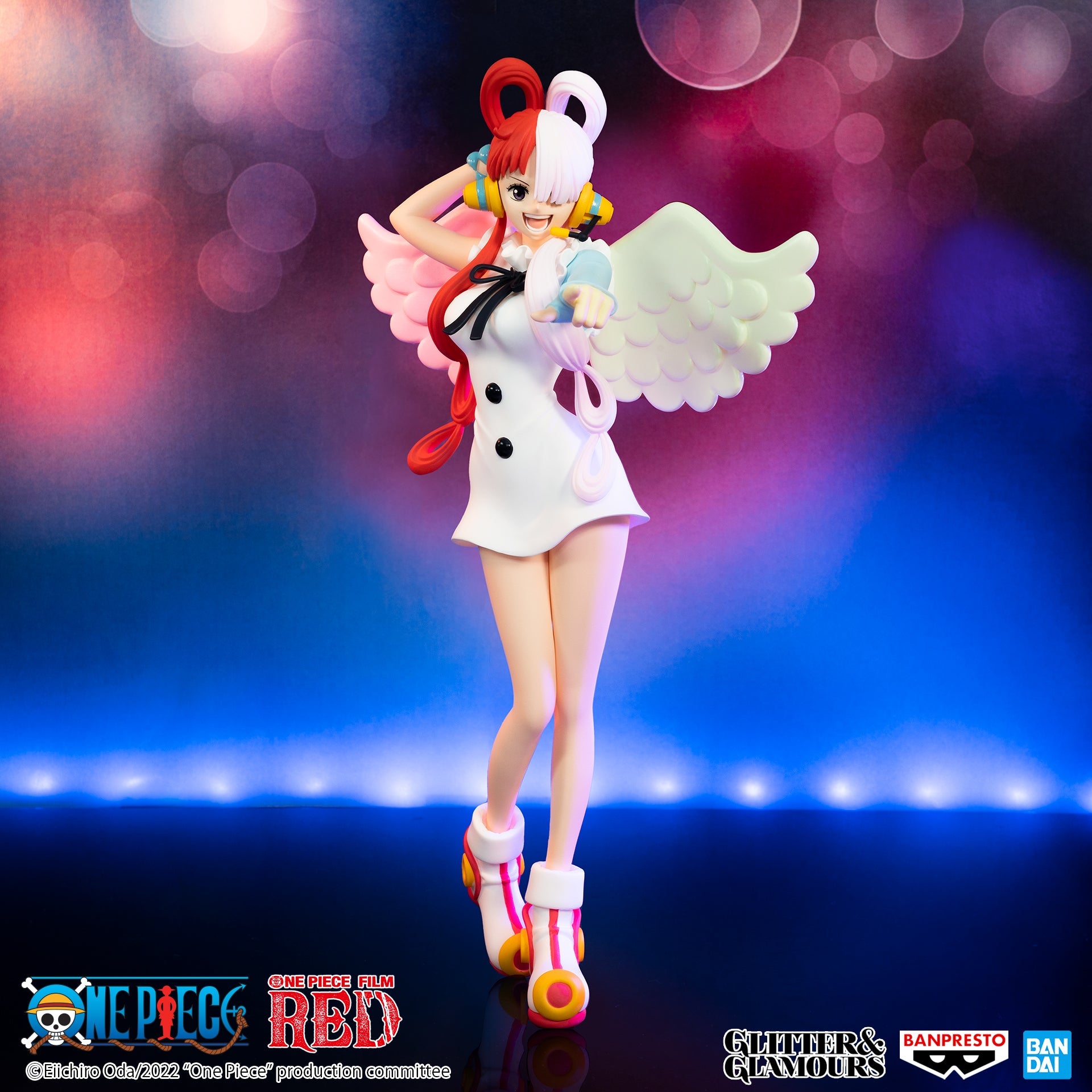 One Piece Figure - Uta Glitter&Glamours Film Red