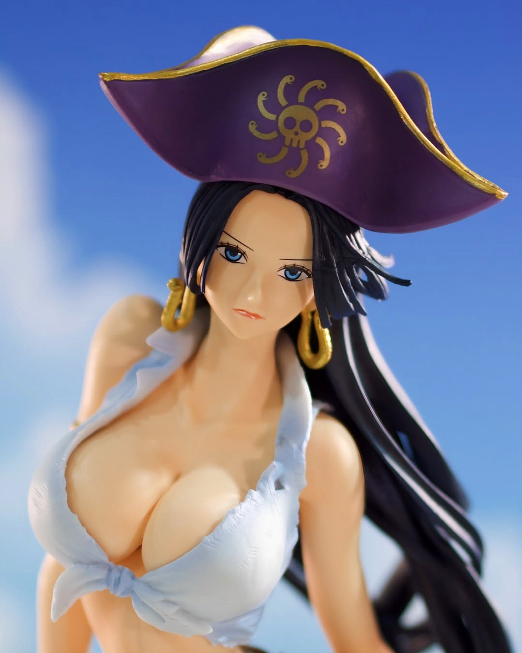 Figurine One Piece - Boa Hancock Flag Diamond Ship Banpresto Chronicles