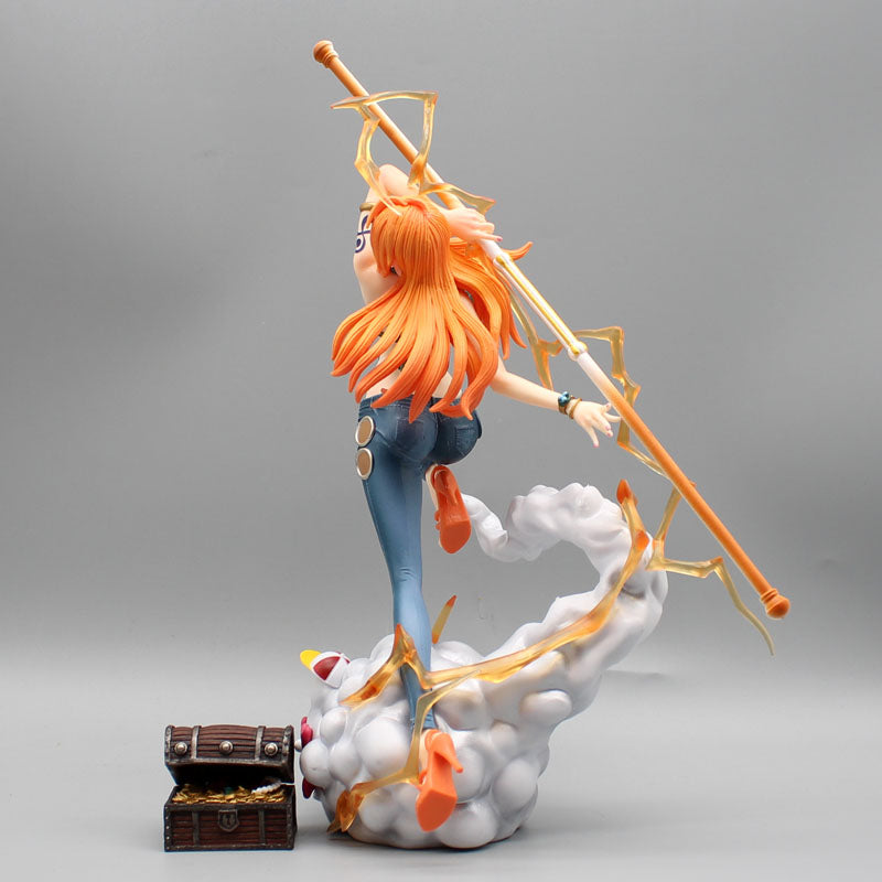 One Piece Figure - Nami & Zeus - 39 cm