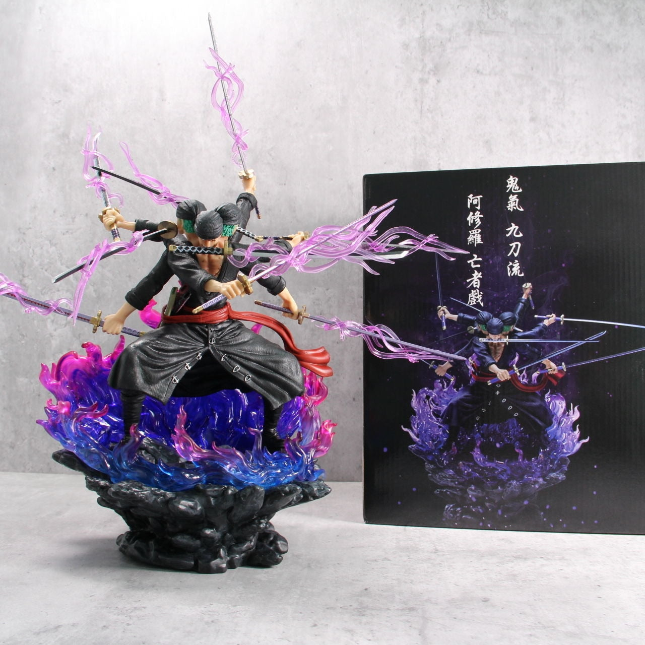 Figura di One Piece - Zoro Wano Onigashima Ashura Bakkei