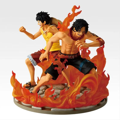 Figurine One Piece - Ace & Luffy Ichiban Kuji Dramatic Memories Revible Moment Last One