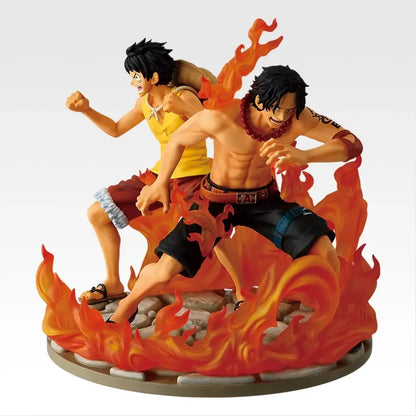 Figurine One Piece - Ace & Luffy Ichiban Kuji Dramatic Memories Revible Moment Last One