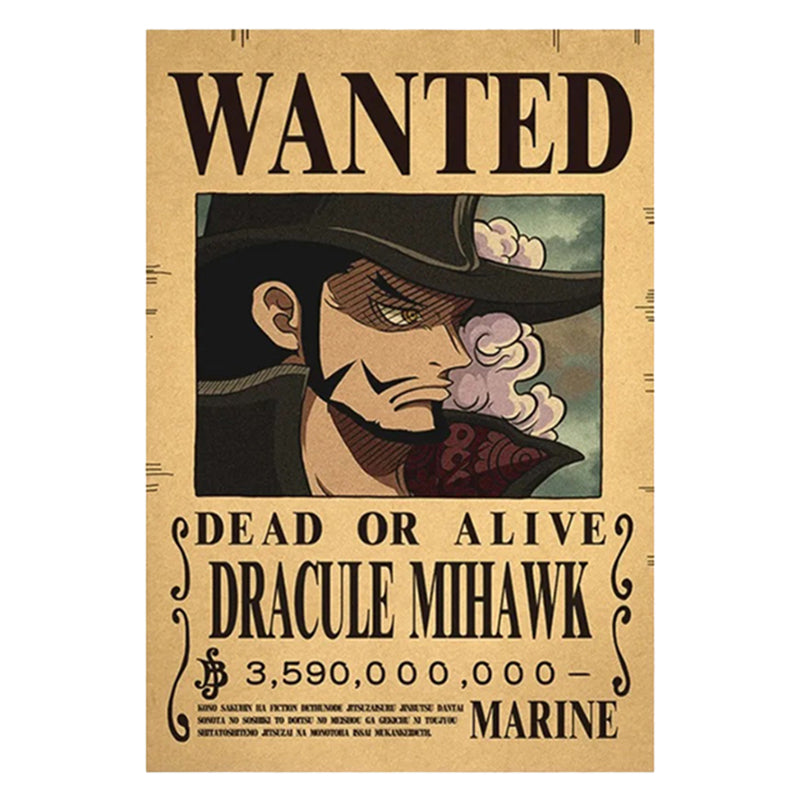 avis de recherche mihawk dracule