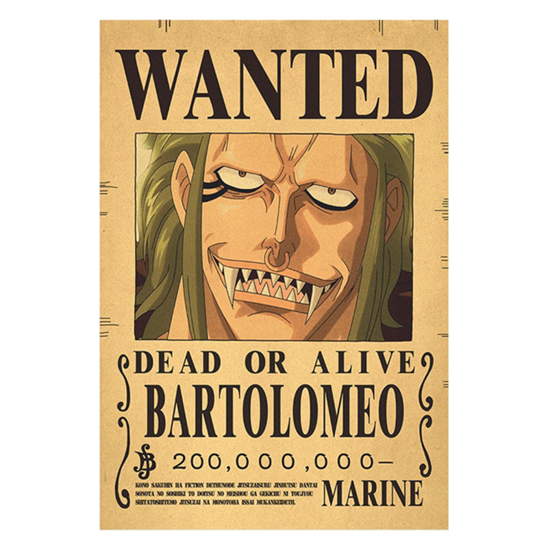 Affiche Wanted Bartolomeo