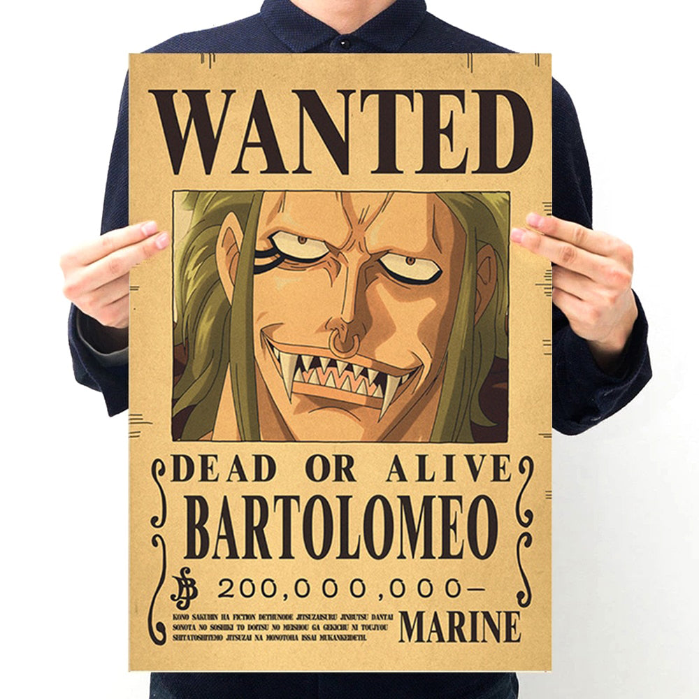 Affiche Wanted Bartolomeo