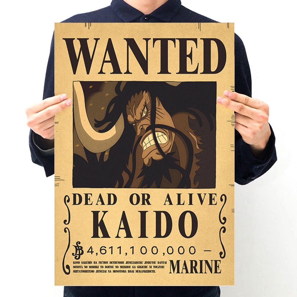Affiche Wanted Kaido 