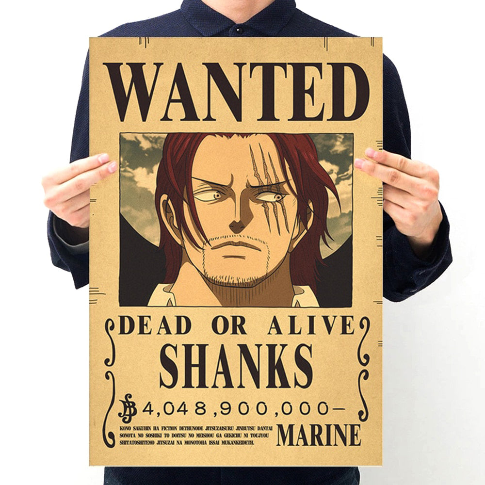 Affiche Wanted Shanks