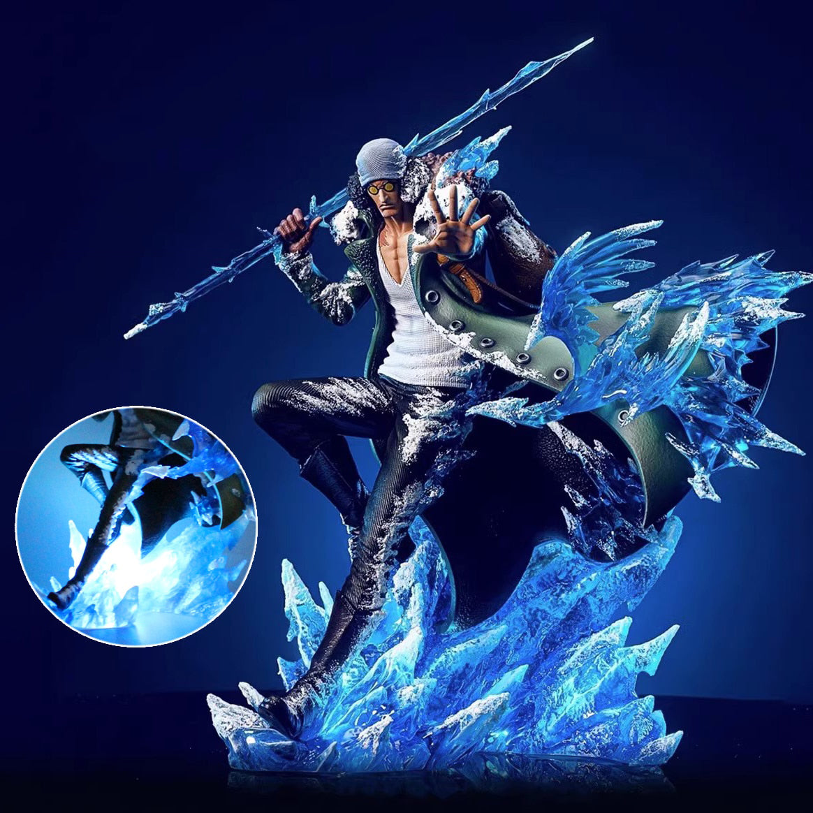 One Piece Premium Figure - Aokiji Kuzan Ice Shard LED