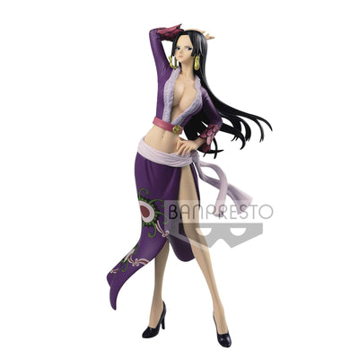 Boa Hancock figurine glitter glamour purple version B