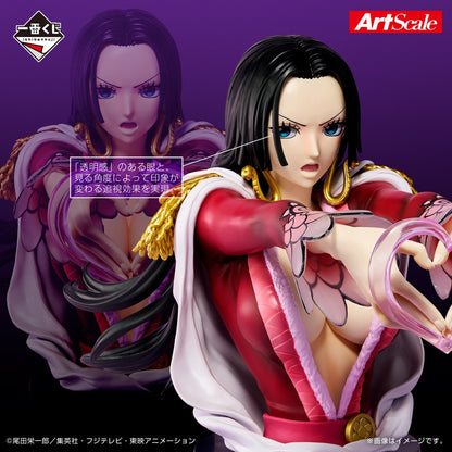Figurine One Piece - Boa Hancock Art Scale Ichiban Kuji Memory of Heroines Devil's Night