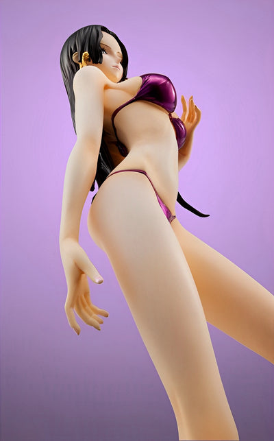 Portrait of Pirates figurine Boa Hancock pop megahouse purple