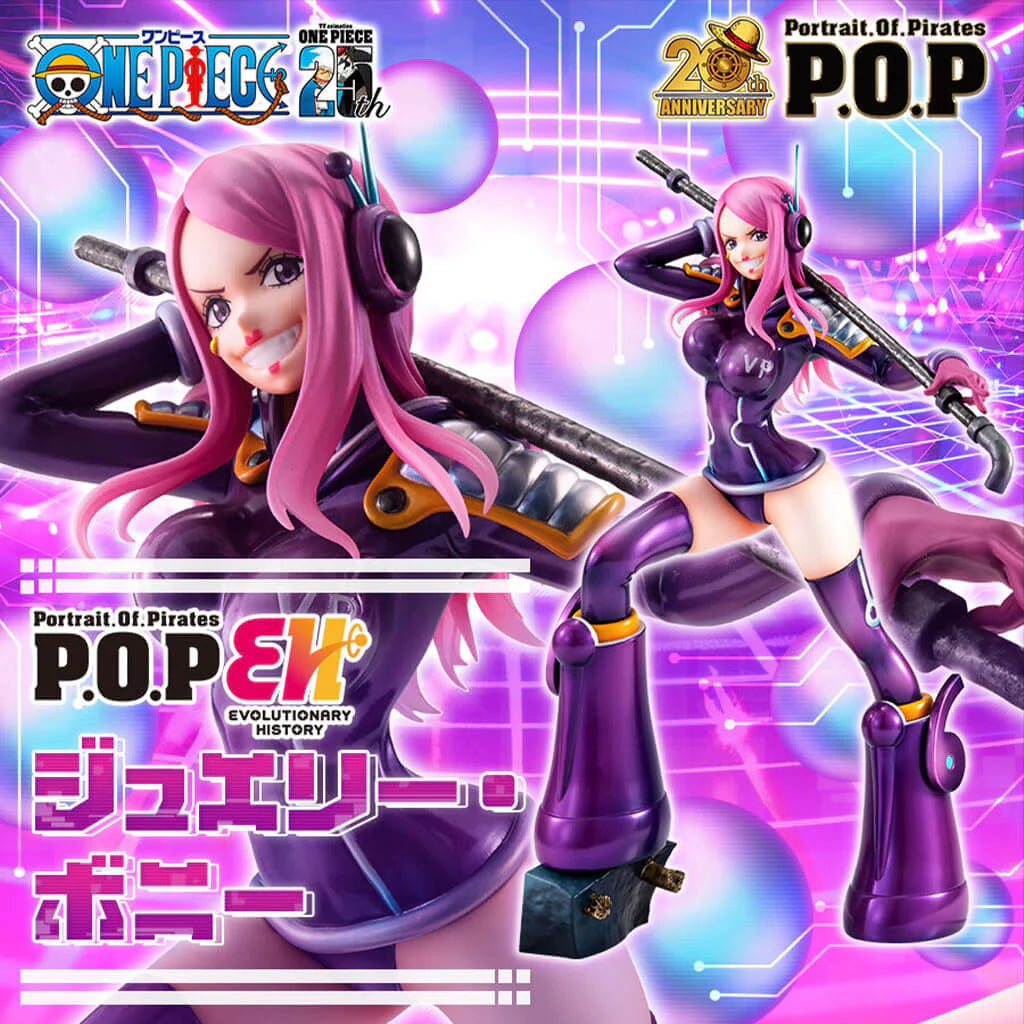 Figurine One Piece - Jewelry Bonney P.O.P Evolutionary History Egghead