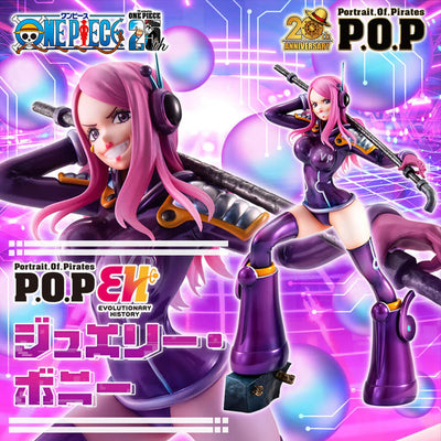 One Piece Figure - Jewelry Bonney P.O.P Evolutionary History Egghead