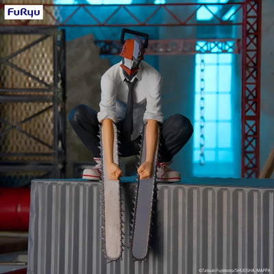 Chainsaw Man Denji noodle stopper figurine