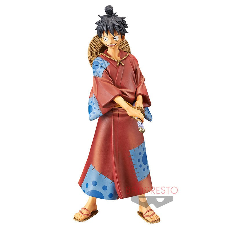 Figurine One Piece - Monkey D. Luffy DXF The Grandline Men Wanokuni Vol. 1