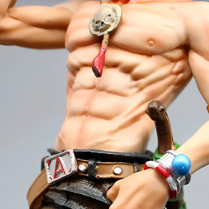 detail statue de ace one piece