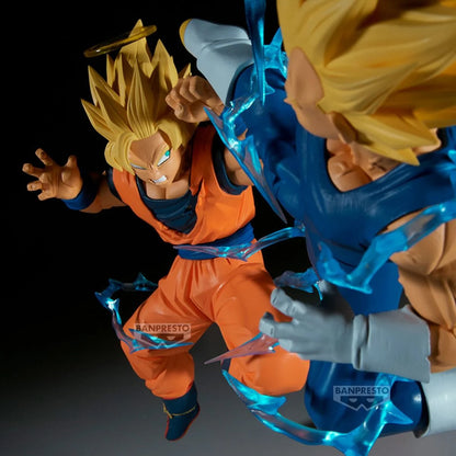 Figurine Dragon Ball - Goku SSJ2 vs Majin Vegeta Match Makers