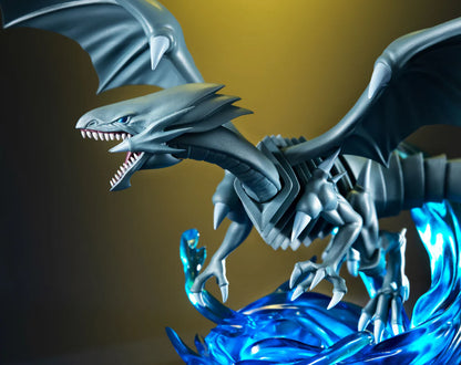 Dragon blanc yeux bleus statuette Yugi Mutooh duel monsters