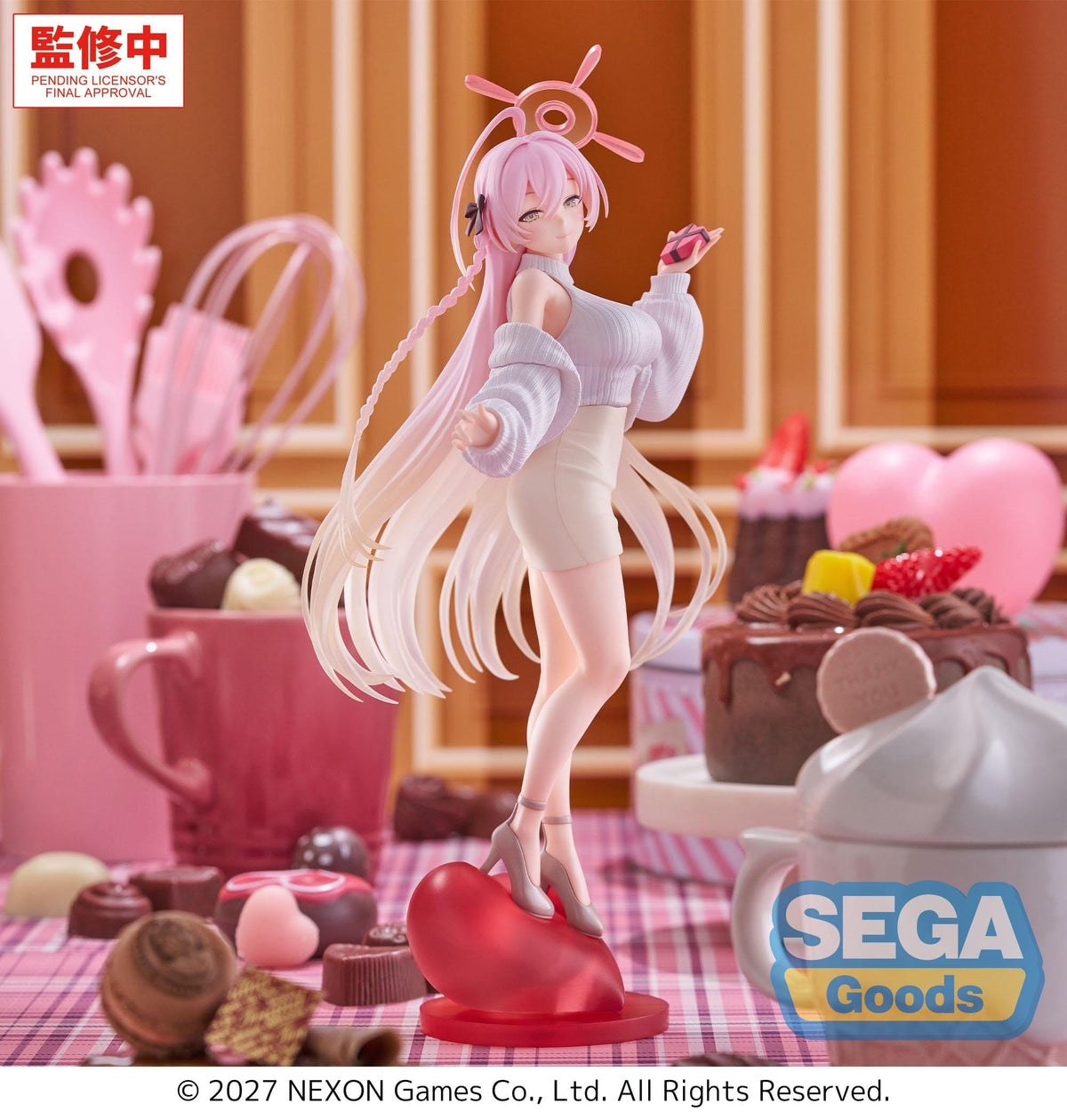 Figurine Blue Archive - Hanako XStellar Happy Valentine - vue 1