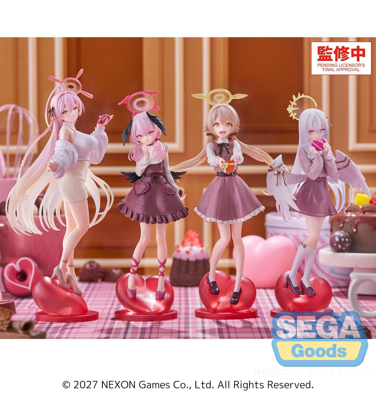 Figurine Blue Archive - Koharu XStellar Happy Valentine - vue 7