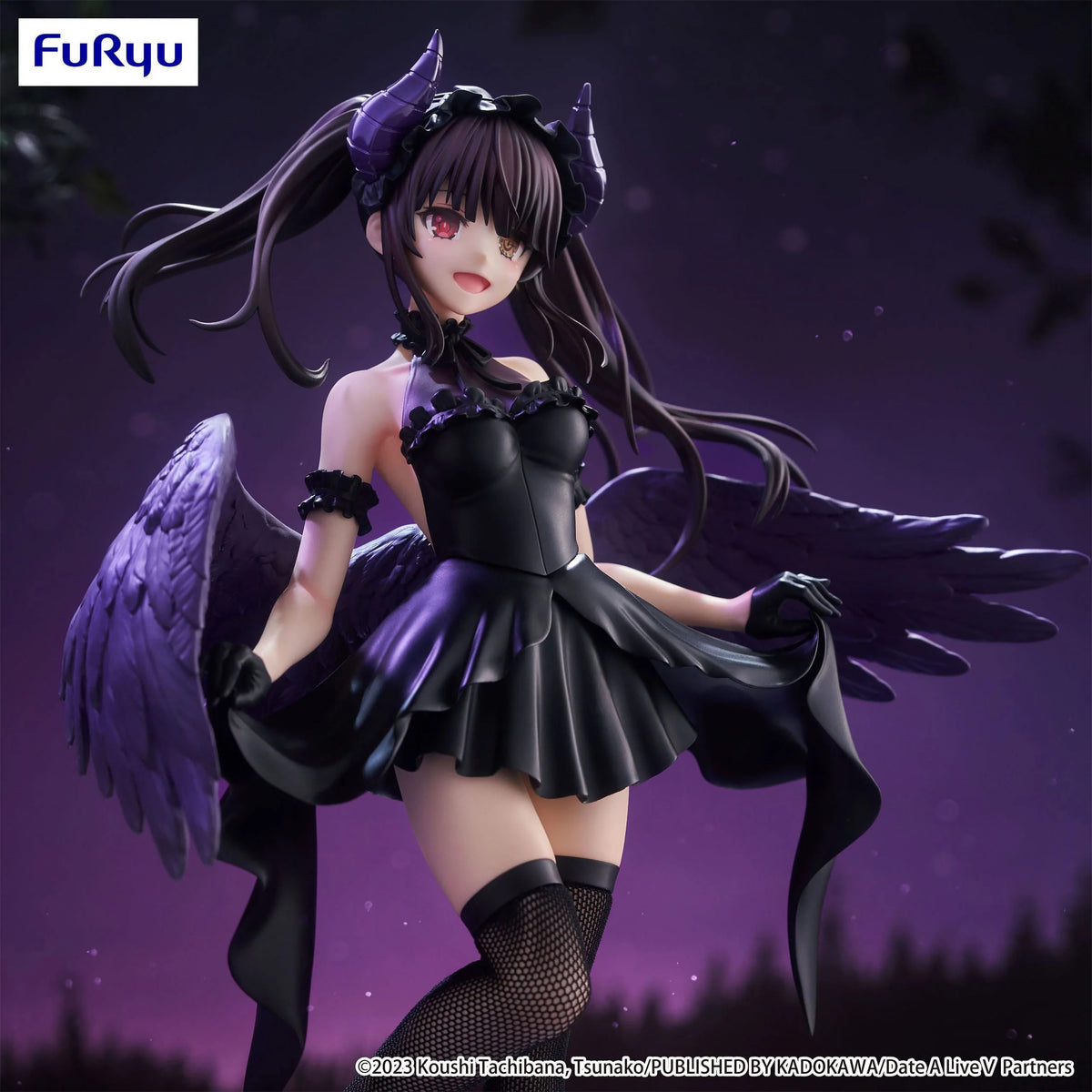 Figurine Date A Live Kurumi Tokisaki BiCute Bunnies Dark Ver. Furyu - photo 2