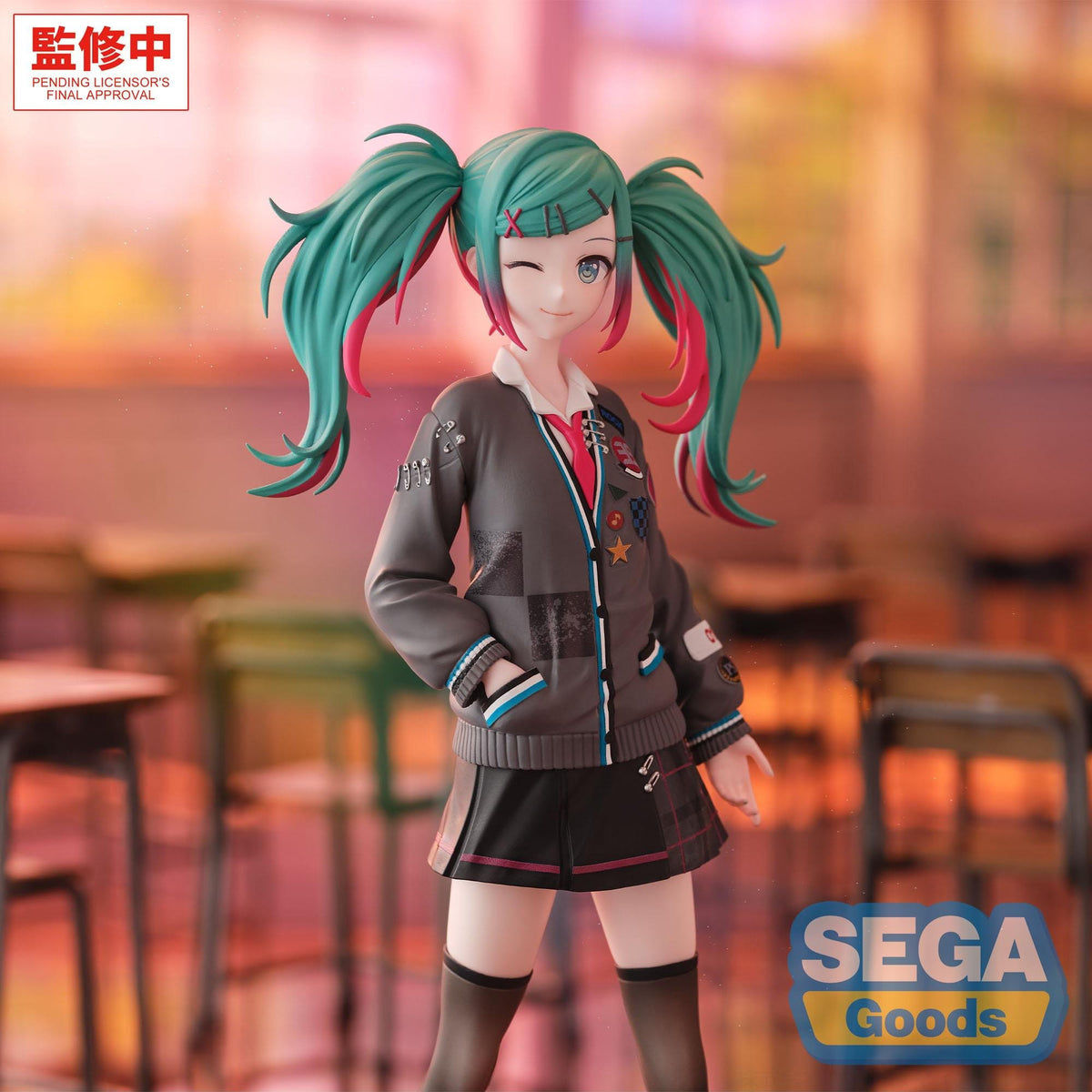 Figurine Hatsune Miku - School SEKAI Brand New World XStellar - vue 3
