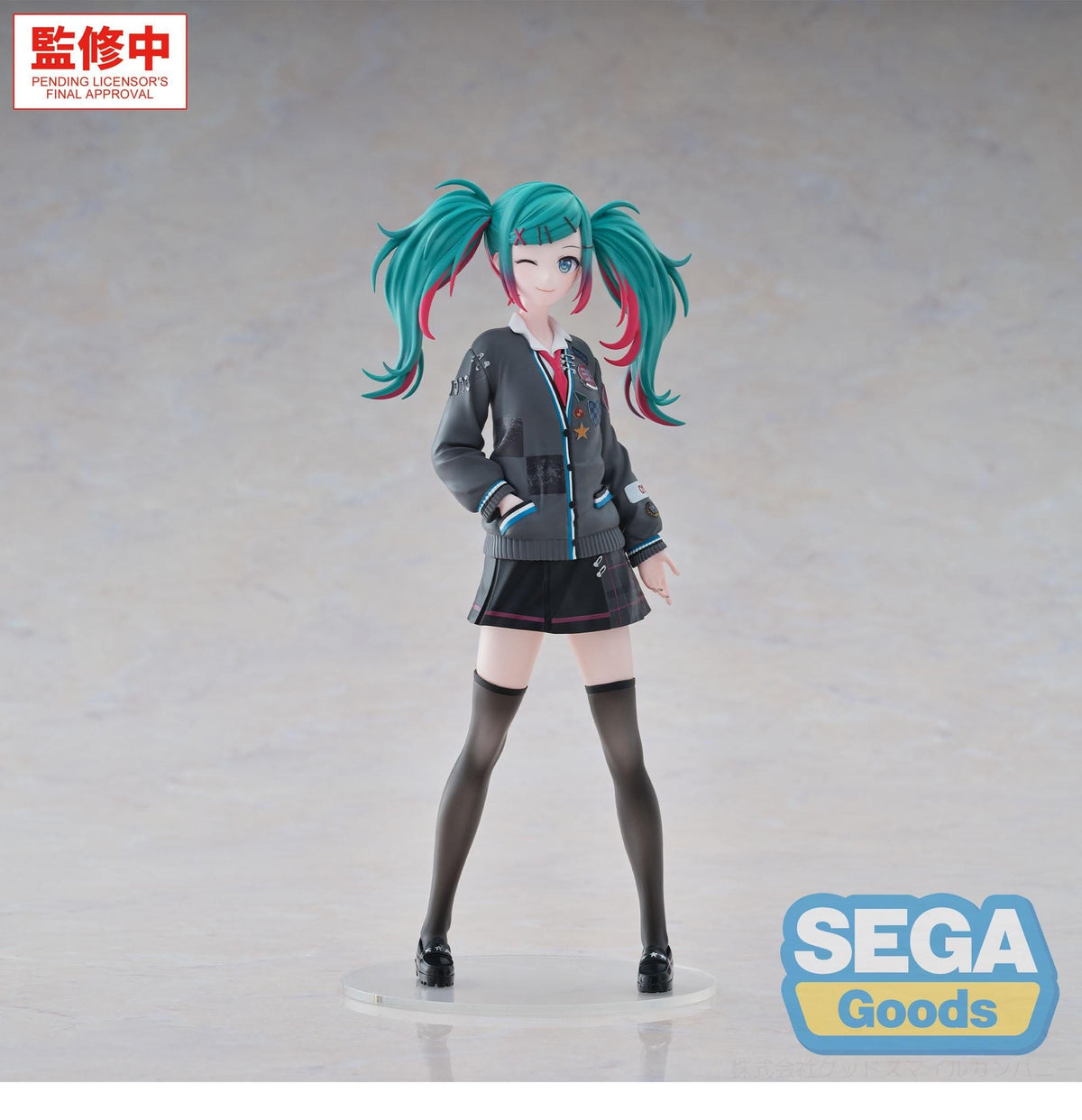 Figurine Hatsune Miku - School SEKAI Brand New World XStellar - vue 4