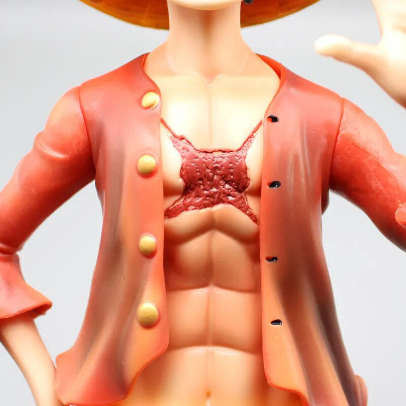 one piece figure luffy straw hat