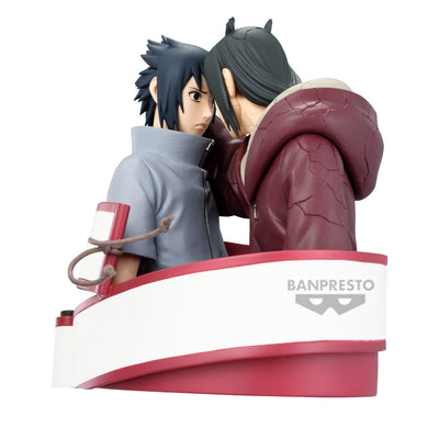Figurine Naruto Shippuden - Sasuke Uchiha & Itachi Uchiha Portrelic - vue 6