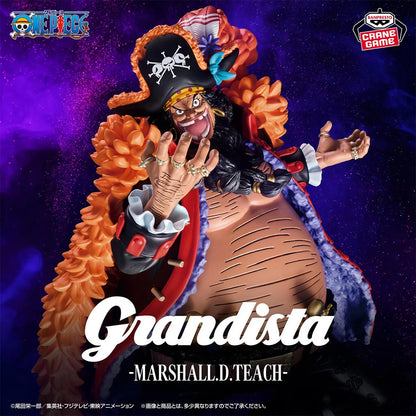 Figurine One Piece Barbe Noire Marshall D. Teach Grandista Banpresto