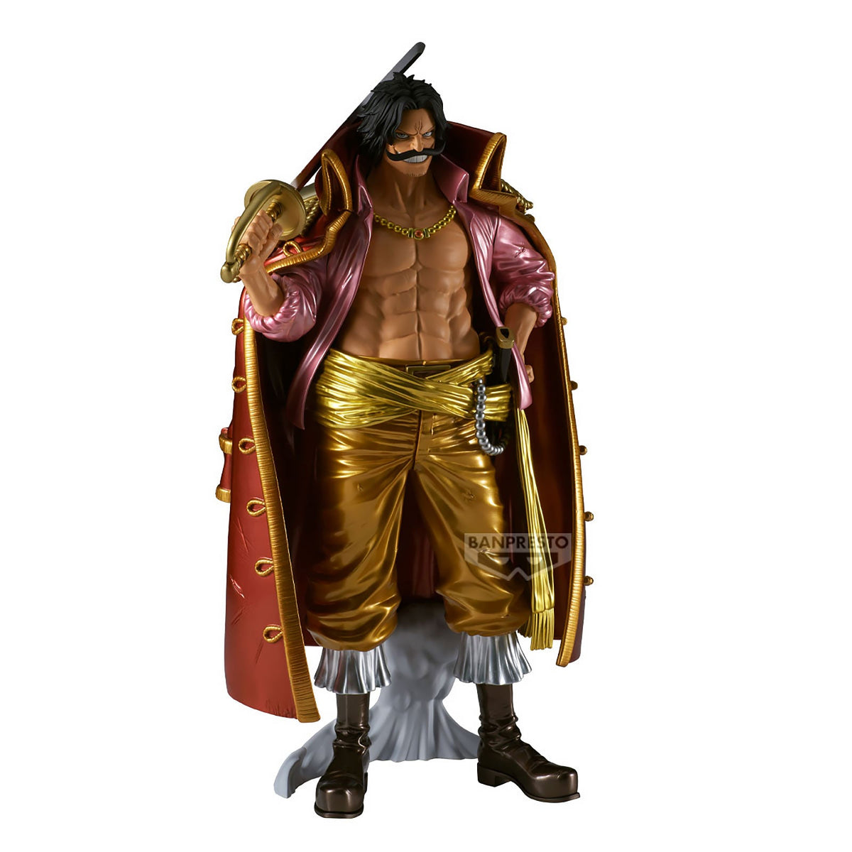 Figurine One Piece - Gol D. Roger Premium Chrome Ver. - vue 2