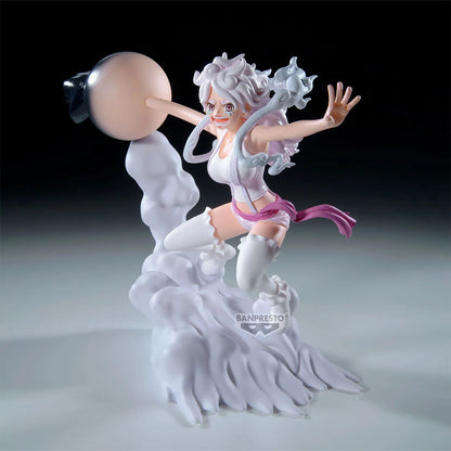 Figurine One Piece Jewelry Bonney et Luffy Gear 5 Senkozekkei Banpresto - photo 2