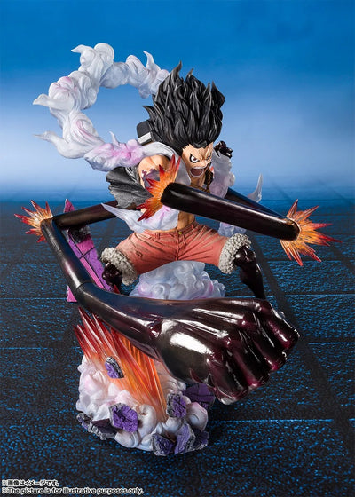 Figurine One Piece Luffy Gear 4 Snakeman King Cobra Figuarts Zero Tamashii Nations - photo 5