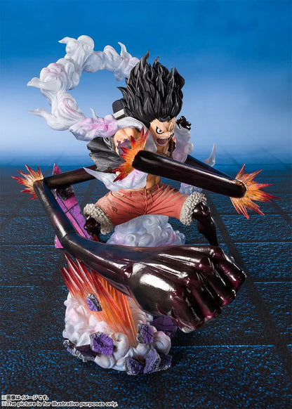 Figurine One Piece Luffy Gear 4 Snakeman King Cobra Figuarts Zero Tamashii Nations - photo 5