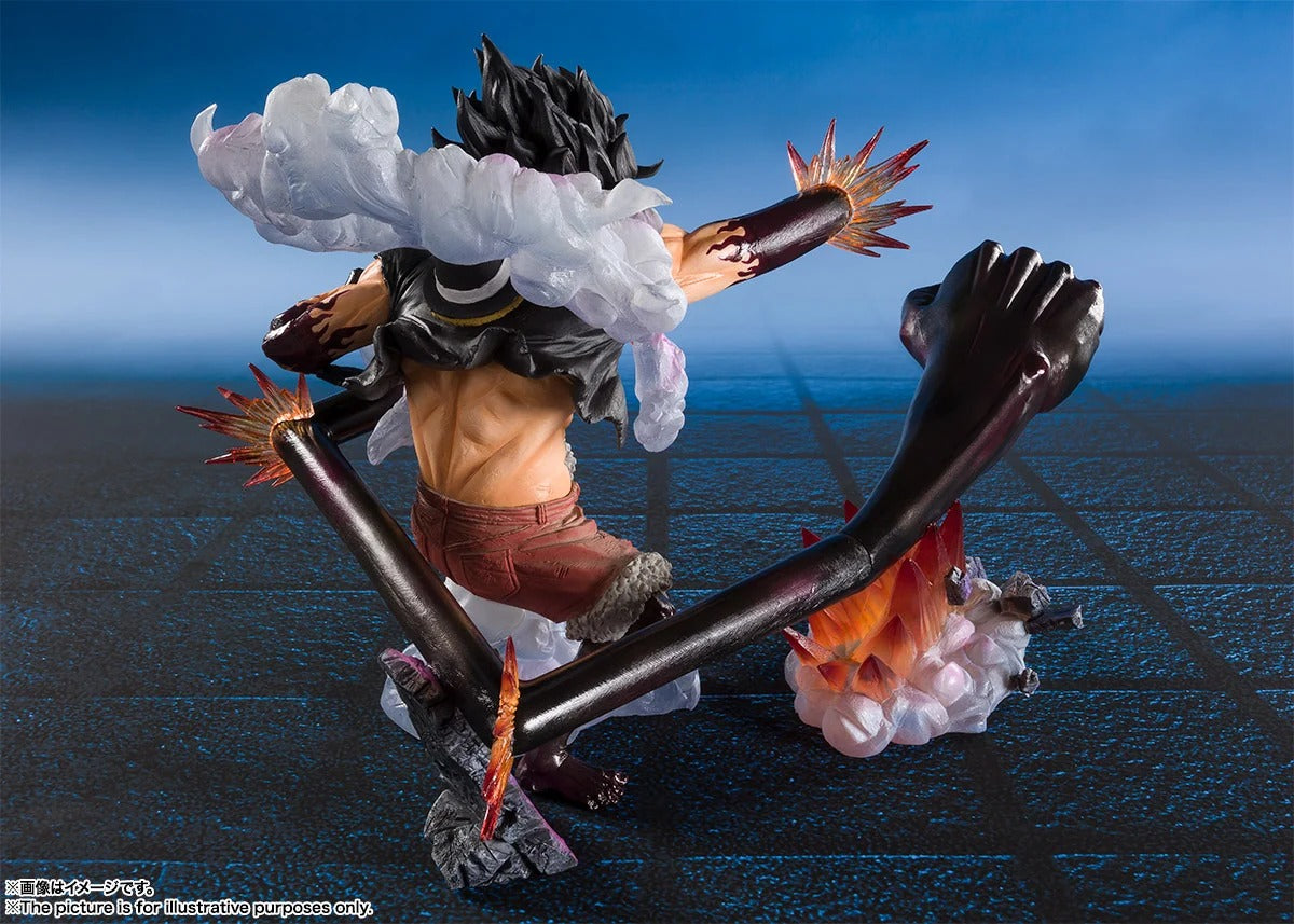 Figurine One Piece Luffy Gear 4 Snakeman King Cobra Figuarts Zero Tamashii Nations - photo 7