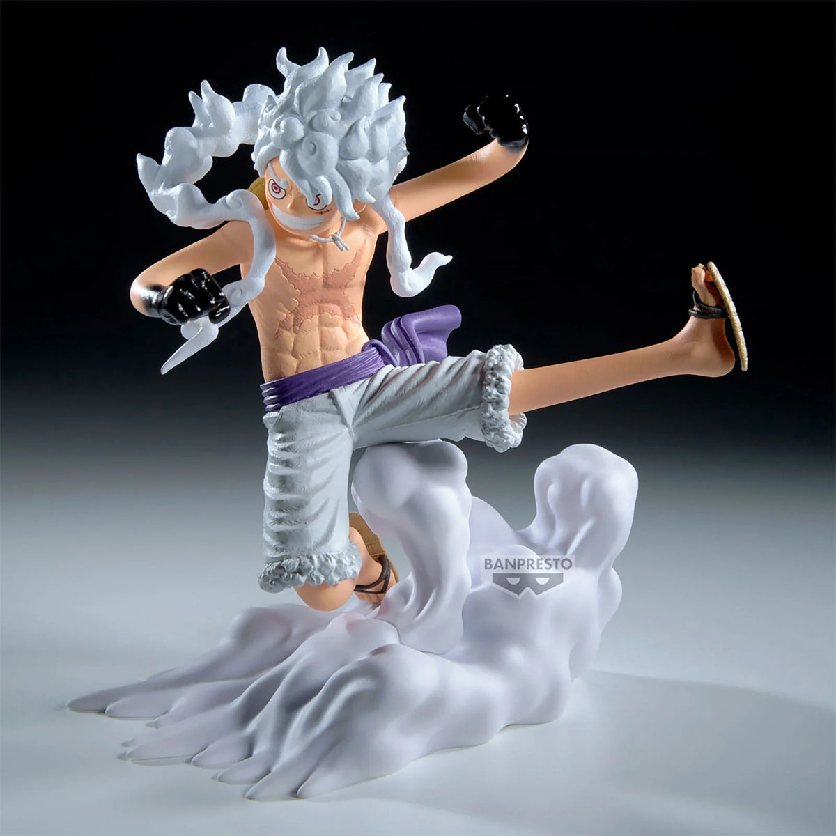 Figurine One Piece Luffy Gear 5 et Jewelry Bonney Senkozekkei Banpresto - photo 3