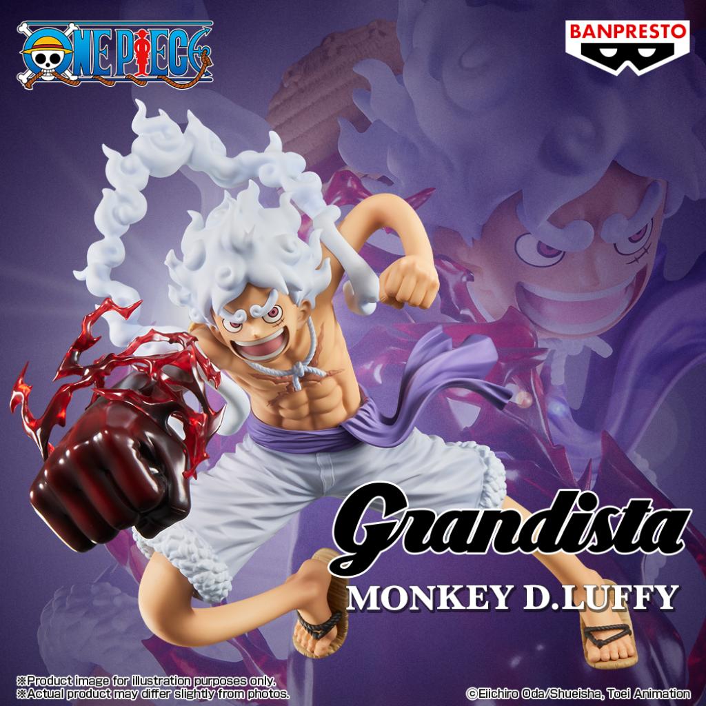 Figurine One Piece Luffy Gear 5 Grandista II Special Edition Banpresto