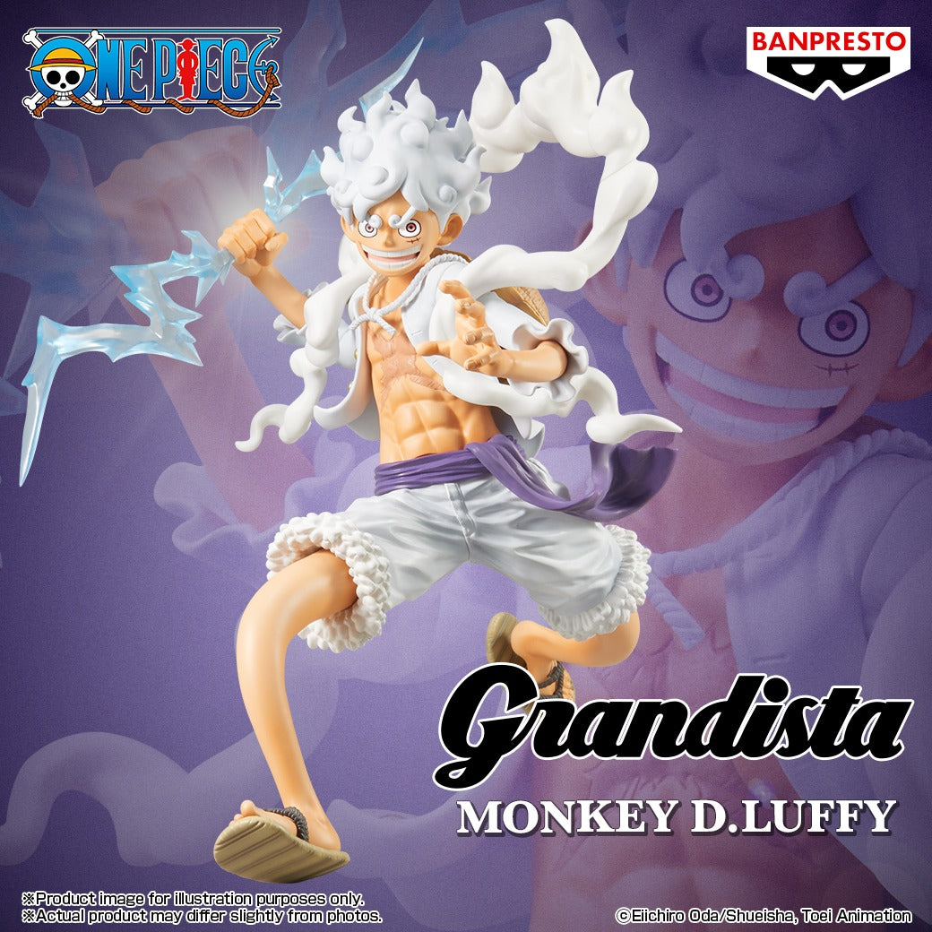 Figurine One Piece Luffy Gear 5 Grandista Special Edition Banpresto