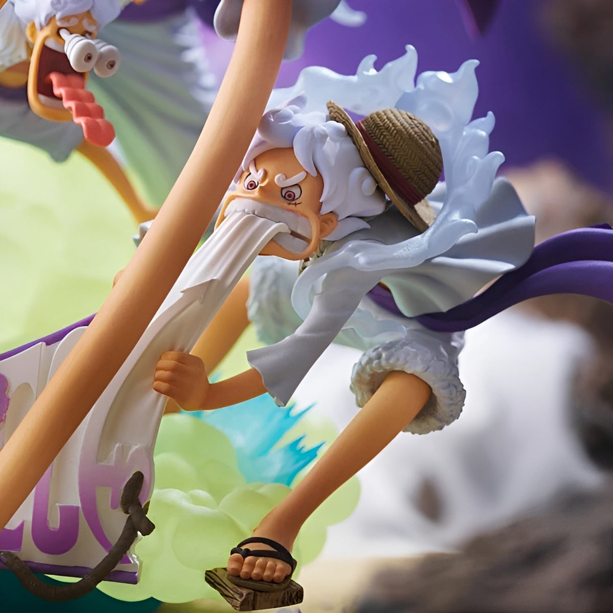 Figurine One Piece Luffy Gear 5 Toei Animation - photo 4
