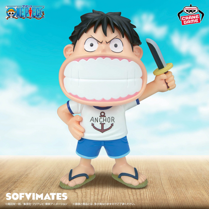 Figurine One Piece Monkey D. Luffy Big Sofvimates Banpresto